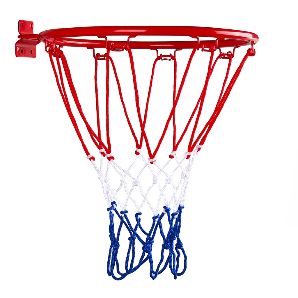Suporte oficial de basquete em aço carbono 45cm com rede interna e externa suporte de basquete com p
