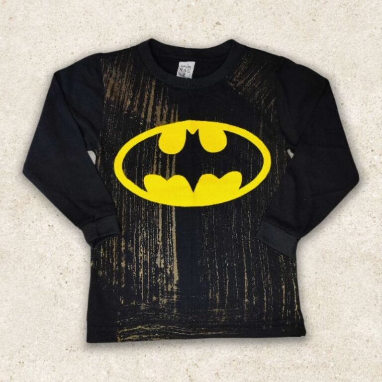Camisa Infantil Masculina Manga Longa Meia Estaç