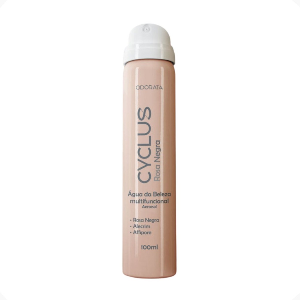 Água da Beleza Multifuncional Aerosol Cyclus Rosa Negra Calmante Anti-Vermelhidão Odorata REF 4677
