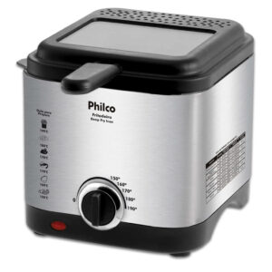 Fritadeira Philco Deep Fry Inox: Crocância Profissional em Casa!