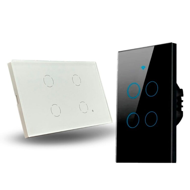 Interruptor Inteligente 1.2.3. 4 Teclas Tuya Alexa