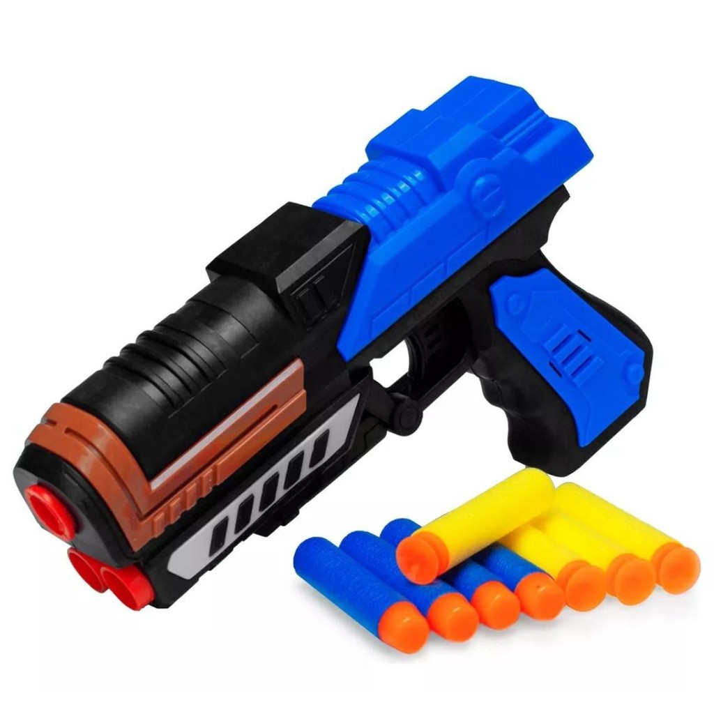 Nerf Arminha De Brinquedo Pistola Lança Dardos De Ventosa