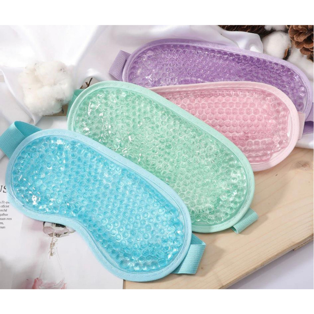 Máscara Gel Térmica Quente Frio Relaxamento Para os Olhos Dupla Face