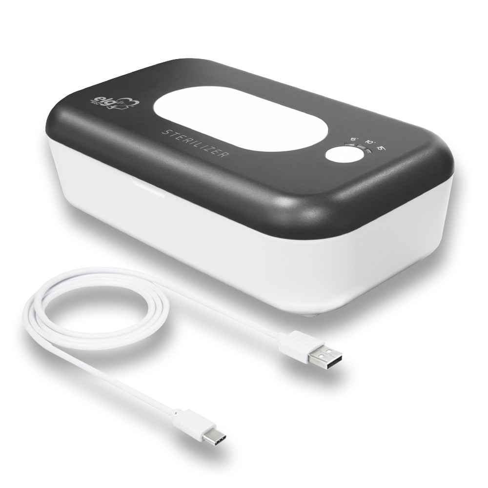 Esterilizador UV Box Pro, USB para Tipo-C, Difusor de Aromas, Branco, UVBS, ELG