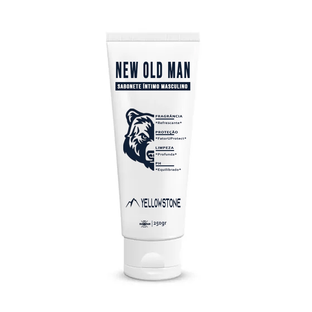 Sabonete Íntimo Masculino Yellowstone New Old Man – 250ml