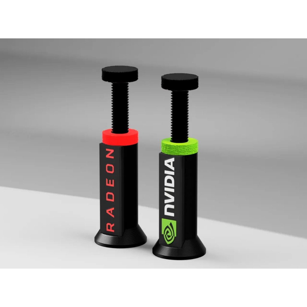 Suporte Ajustável Vertical Para Placa de Video GPU HD PC Colorido