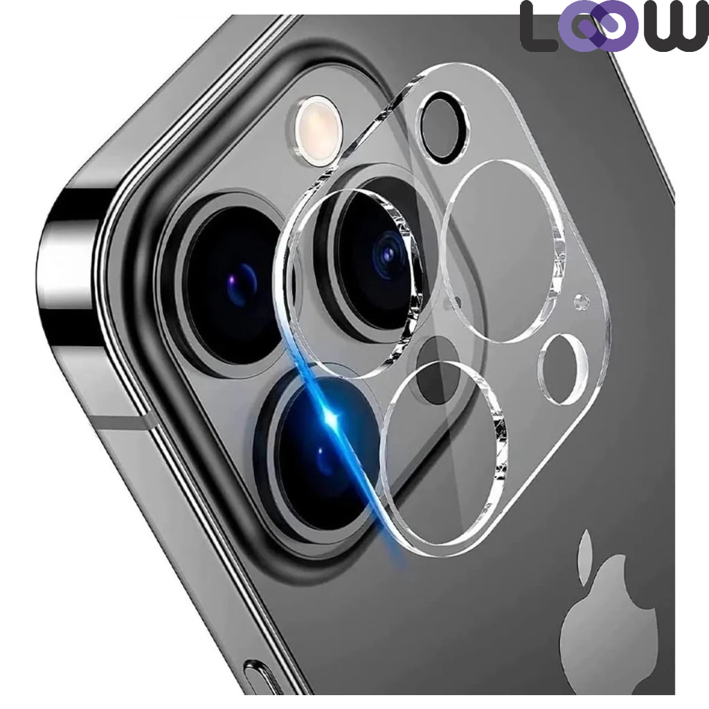 Película Lentes Câmeras Para iPhone Todos Modelos 11 12 13 14 15 Pro Max Proteção Total Vidro Temper