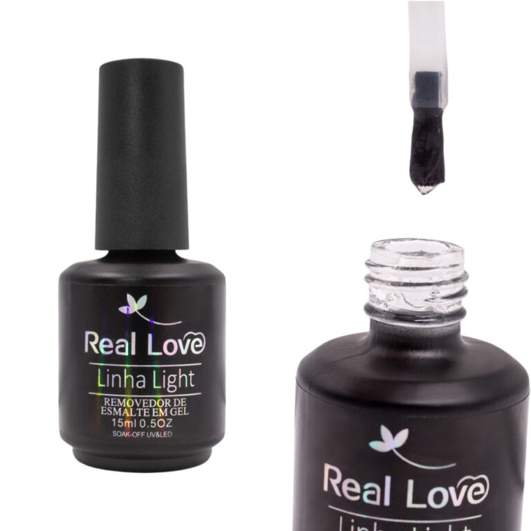 Removedor De Esmalte Em Gel 15ml – Real Love