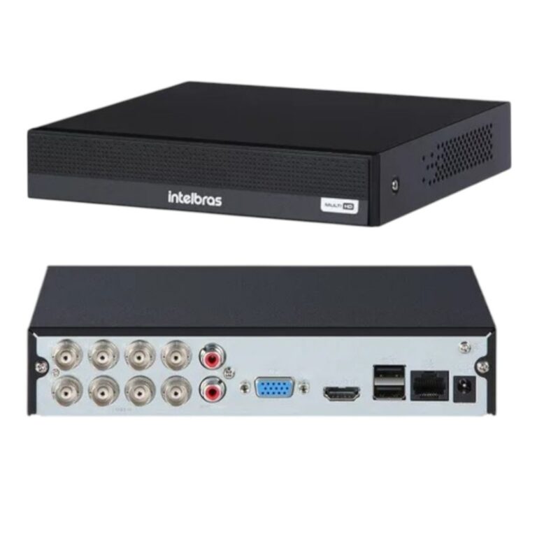 GRAVADOR 8 CANAIS DVR MHDX 1108C INTELBRAS