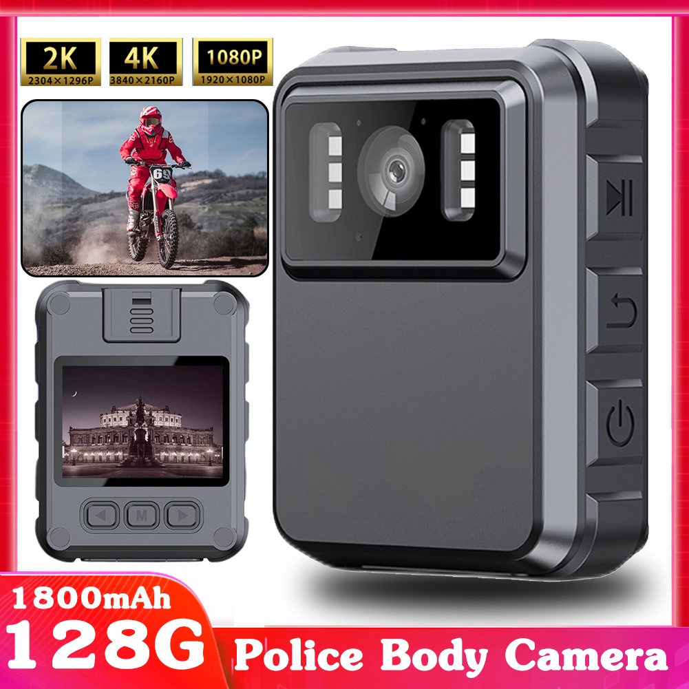 Corpo Da Polícia À Prova Dwaterproof Água Câmera DVR Vídeo Segurança Esportes Cam IR Visão Noturna W