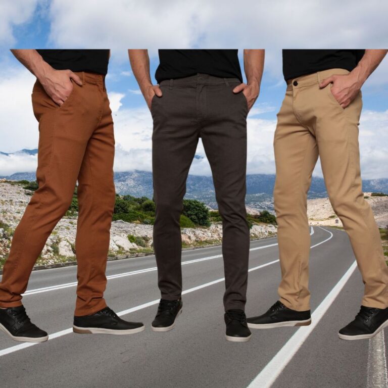 Calças Sarja Masculina Jeans Colorido Slim Oferta