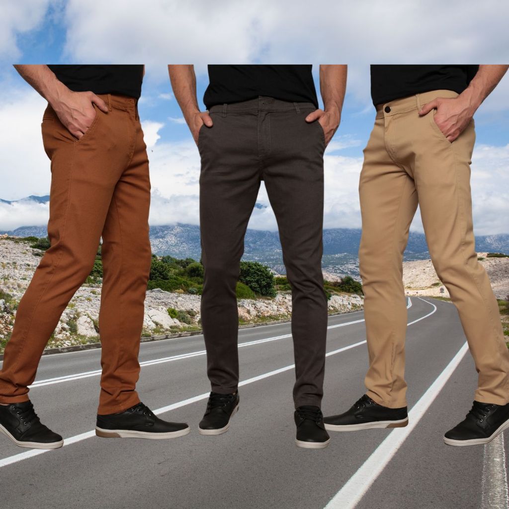 Calças Sarja Masculina Jeans Colorido Slim Oferta especial de fábrica de vendas diretas bolsa de fac