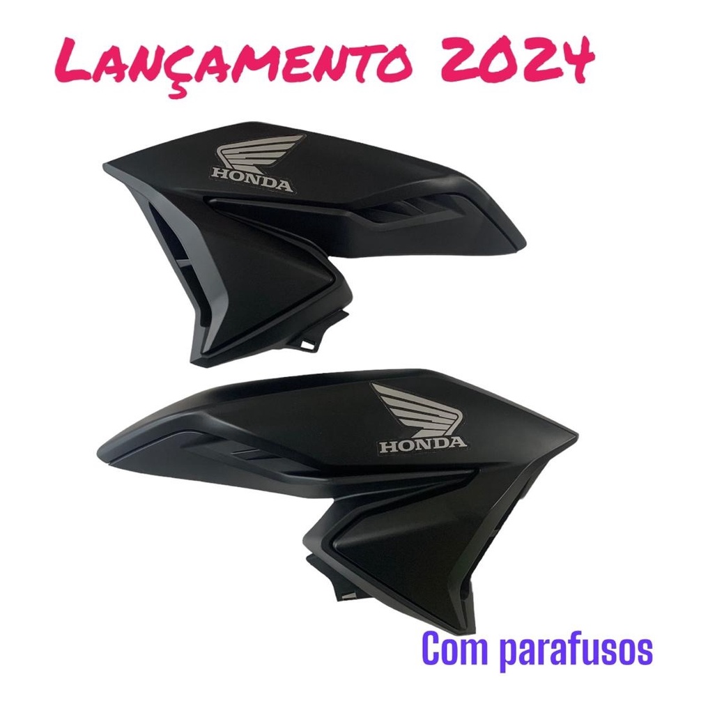 Aba Tanque Titan 160 2024 Com Complemento Adesivo Parafusos