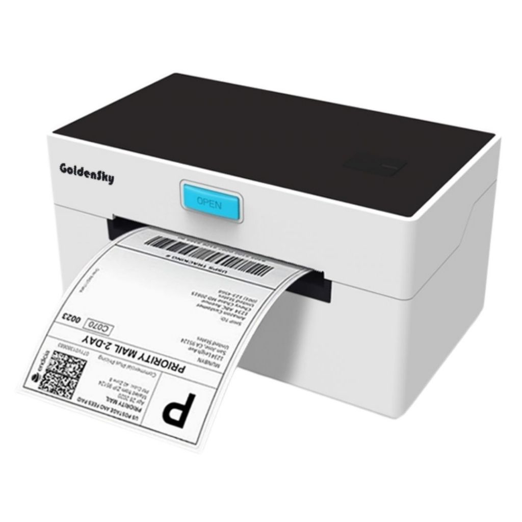 Impressora De Etiqueta Térmica Goldensky Sem Ribbon 110mm USB