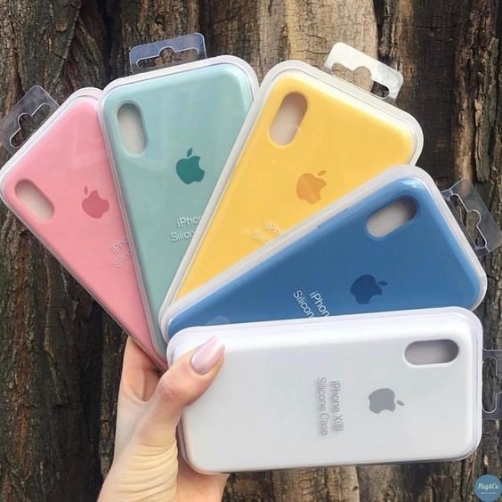Capinha Case Silicone Aveludada Para iPhone XS/XR/