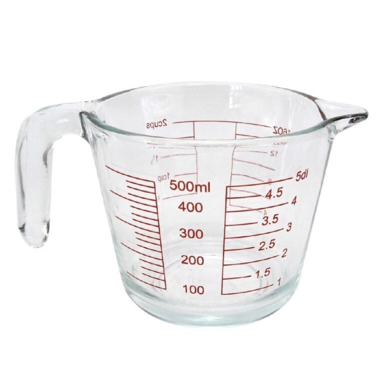 Jarra Medidora Copo Medidas Vidro Temperado 500ml 