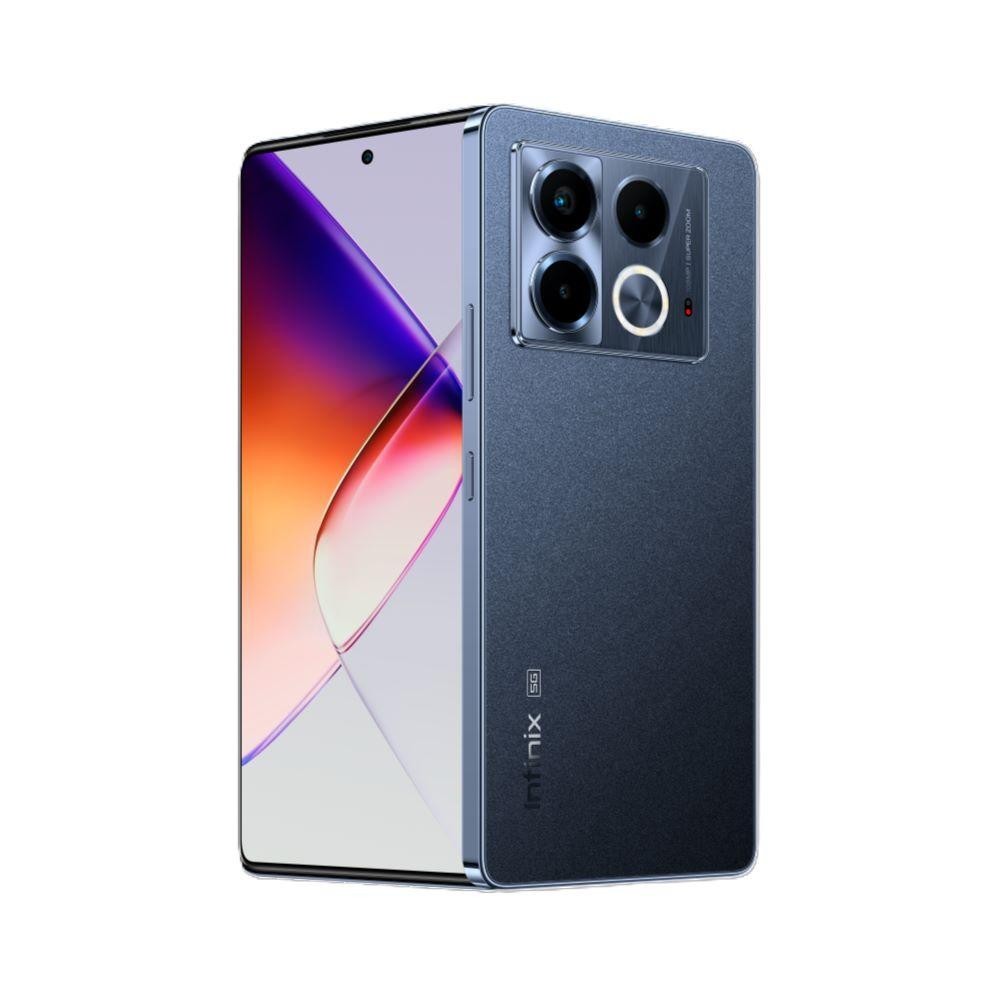 Smartphone Infinix Note 40 5G 8GB RAM 256GB Câmera Tripla 108MP+ Selfie 32MP NFC 6,78 AMOLED Preto