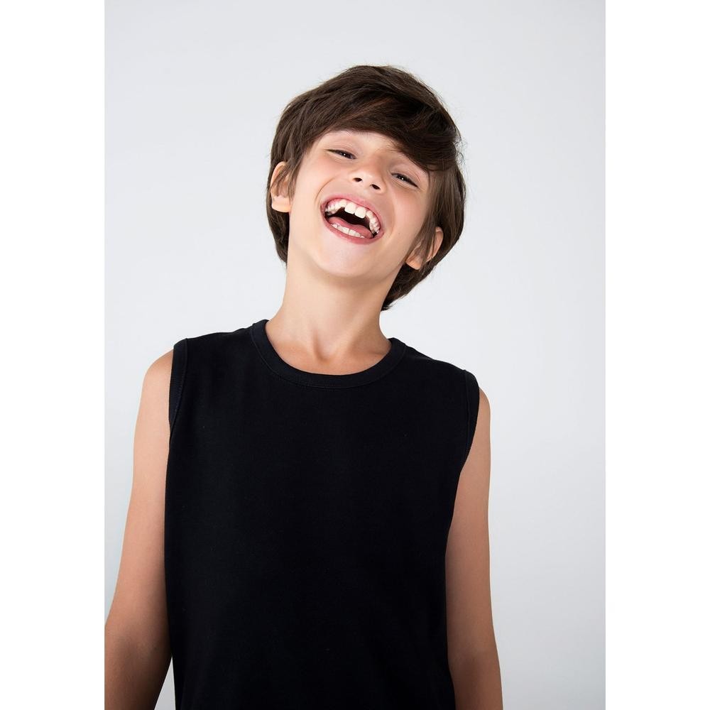 Regata Básica Infantil Menino Modelagem Tradicional Hering Kids