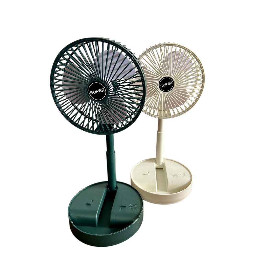 Ventiladores Portáteis  Silencioso de Mesa ou Mão Modelos Diversos com Led Redondo ou Quadrado
