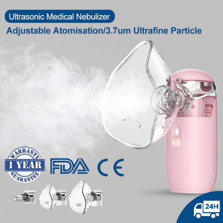 Inalador Atomizador Ultra-Sônico Portátil volume