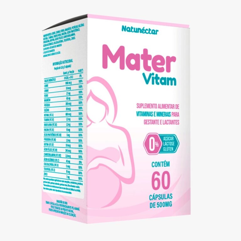 Mater Vitam 500MG 60 Cápsulas Multivitamínico Ge