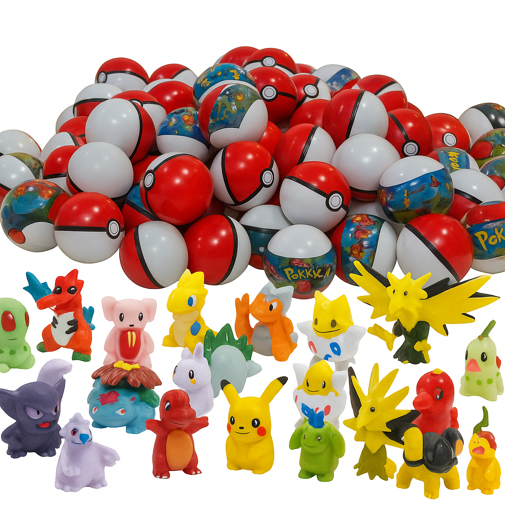 Mini Pokebola Lacrada Com Pokemon