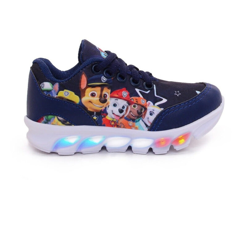 Tênis Infantil De Led Menino Menina Casual Confor