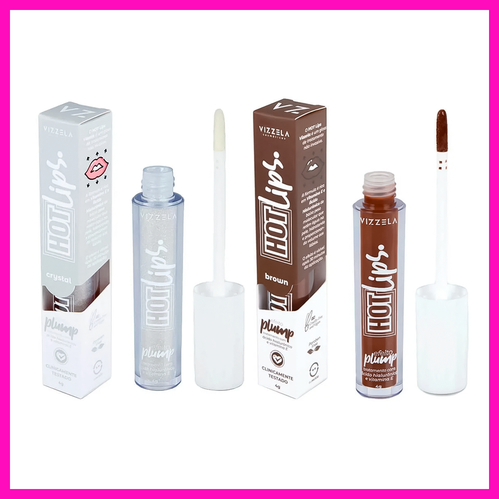 Vizzela Gloss Hot Lips 4g