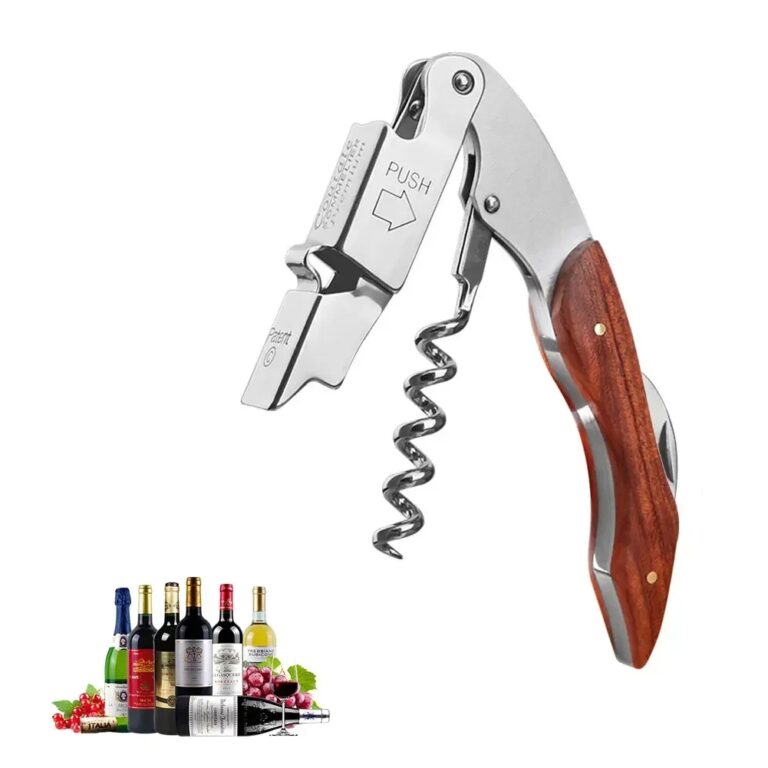 Abridor de garrafas de vinho de aço inoxidável c