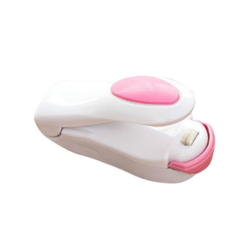 Mini Máquina Seladora A Pilha Colorida Com Imã De Geladeira