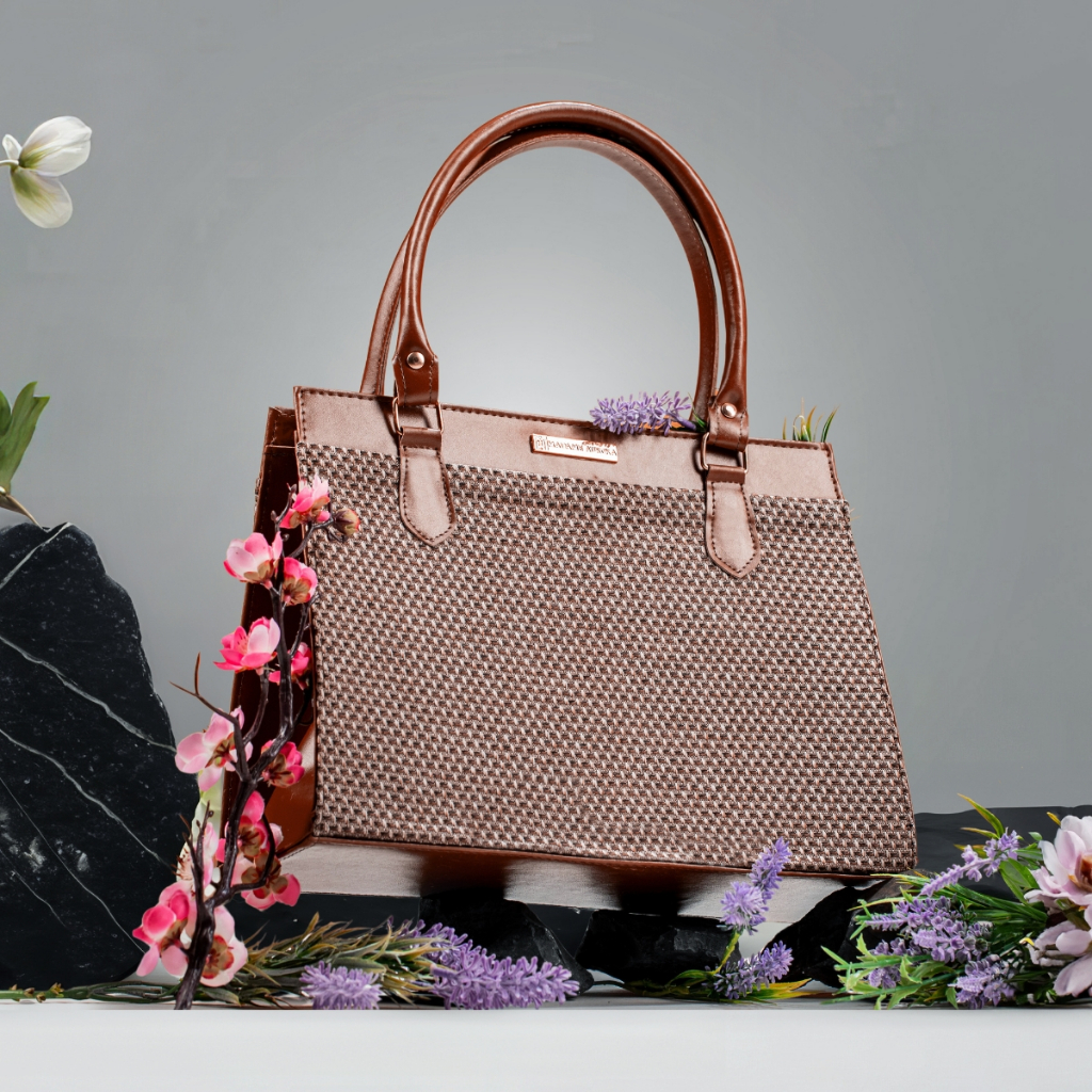 Bolsa Feminina Média Satchel Luxo Tote