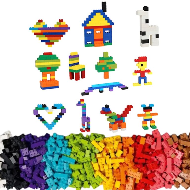 Brinquedo Blocos De Montar Infantil Educativo 500 