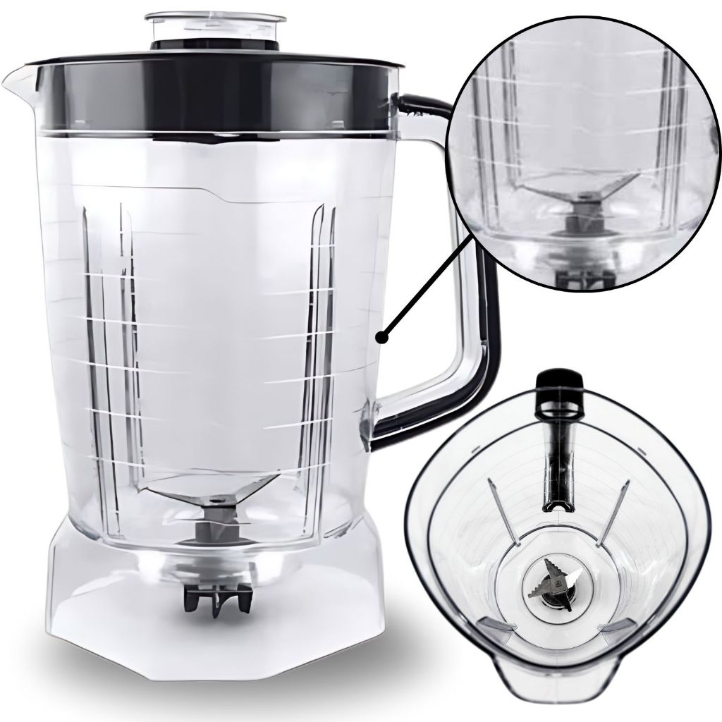 Copo Liquidificador Para Oster Power 1400 Full Oliq610 Cor Preto