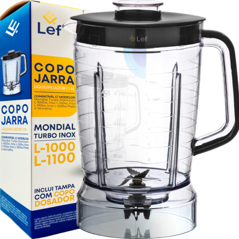 Copo Para Liquidificador Mondial Turbo Inox L-1000