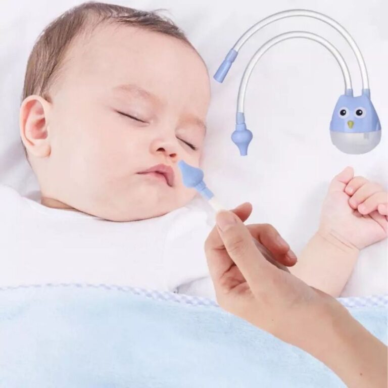 Aspirador Nasal Lavagem Limpeza e Higiene do Bebê
