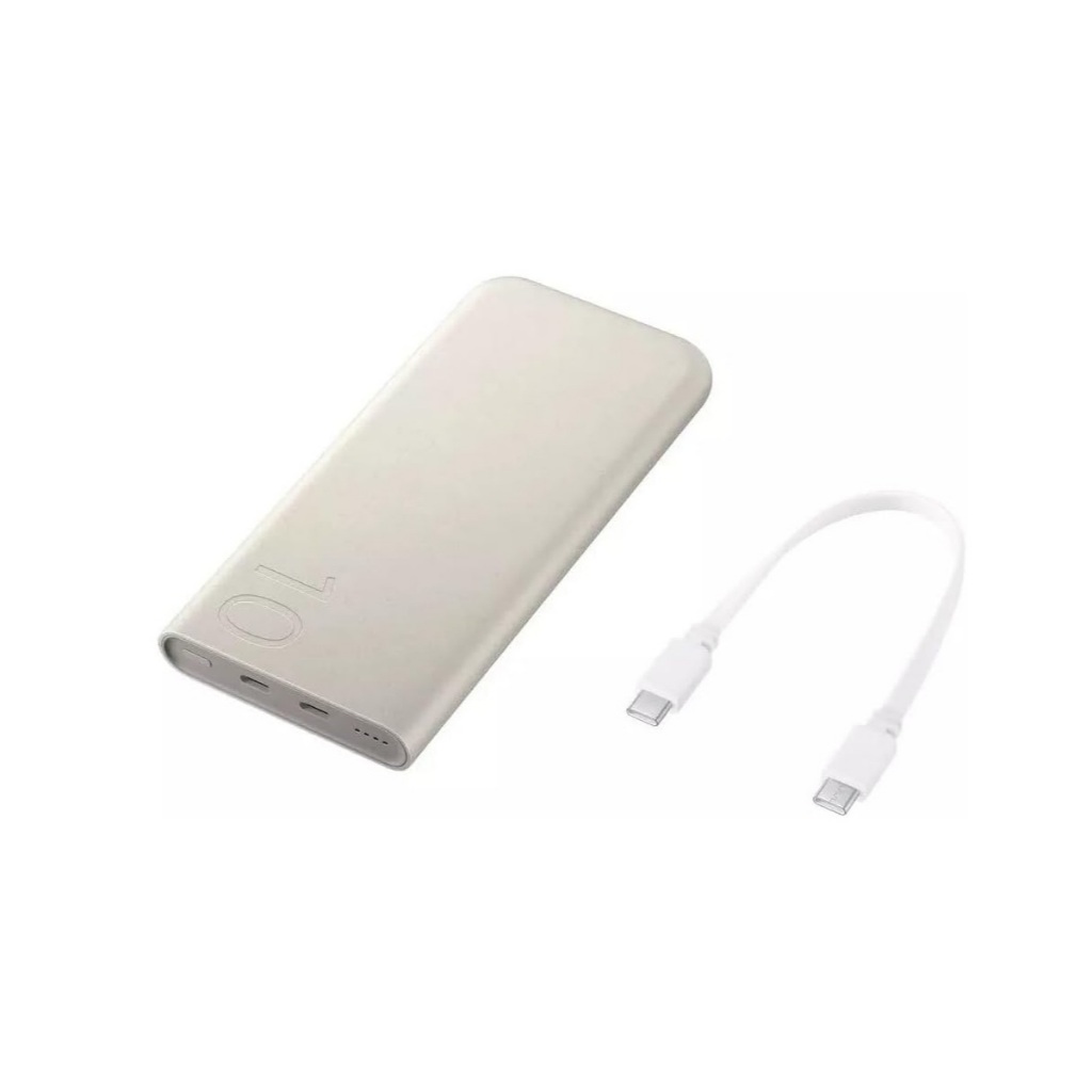 Bateria Carregador Portatil Samsung EB P3400X Power Bank 10.000Mah 2 entradas USBC Super Rápido 25W