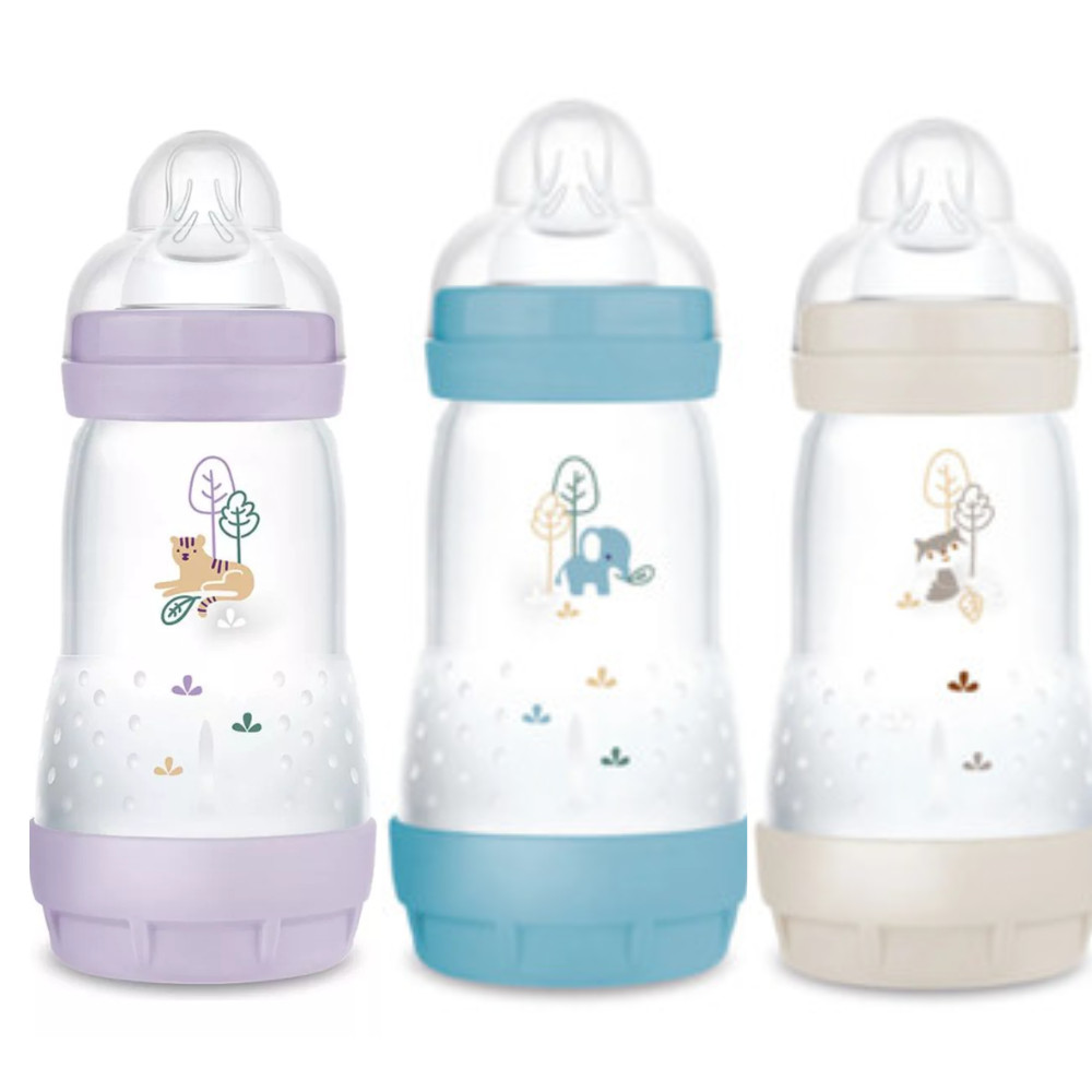 Mamadeira MAM Anticólica Easy Start 260ml +2 Meses Fluxo Médio – 1 unidade