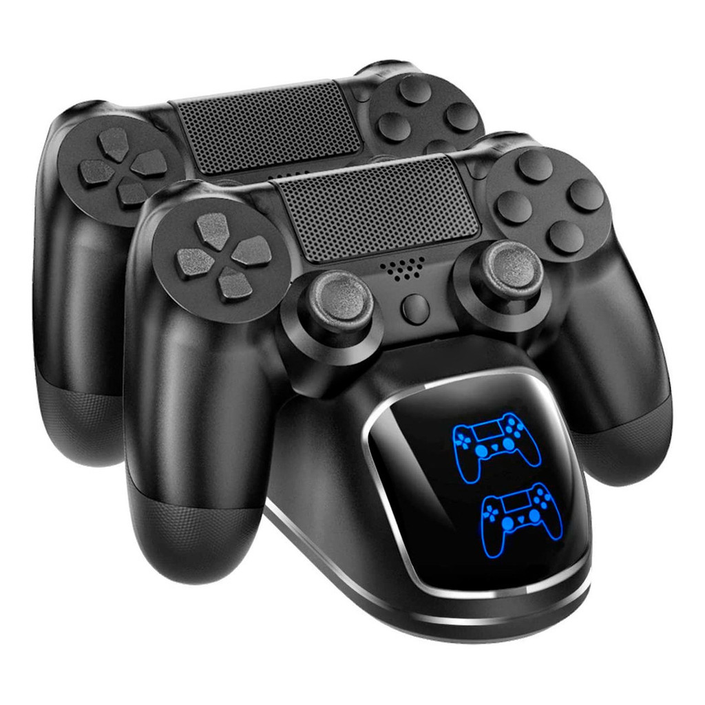 Base Carregador Duplo Dock Charge Controle Ps4 Top