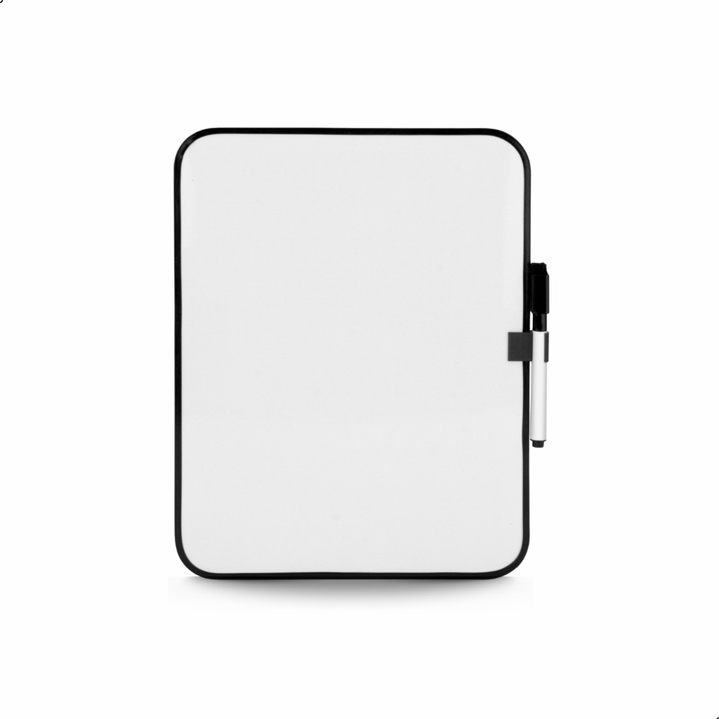 Lousa Magnética para Geladeira Imã 28x21cm com Caneta Quadro Recados Organização Lista Anotação