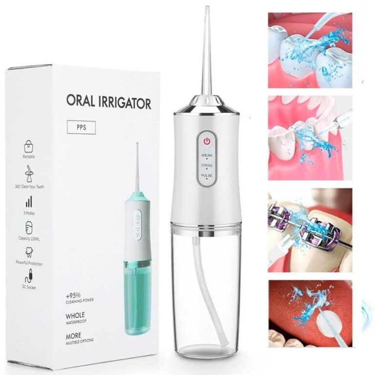 Irrigador Oral Elétrico Jato Dágua Limpador Dent