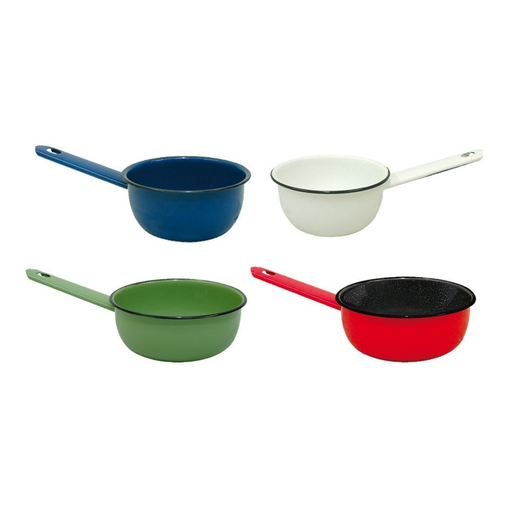 Papeiro Frigideira Esmaltada Para Bebê com Bico 550ml Antibacteriano Metallouça