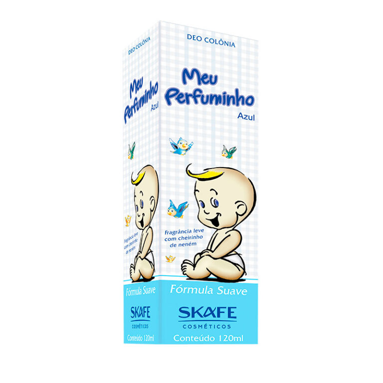 Colônia Infantil Meu Perfuminho Azul 120ml  Fragr
