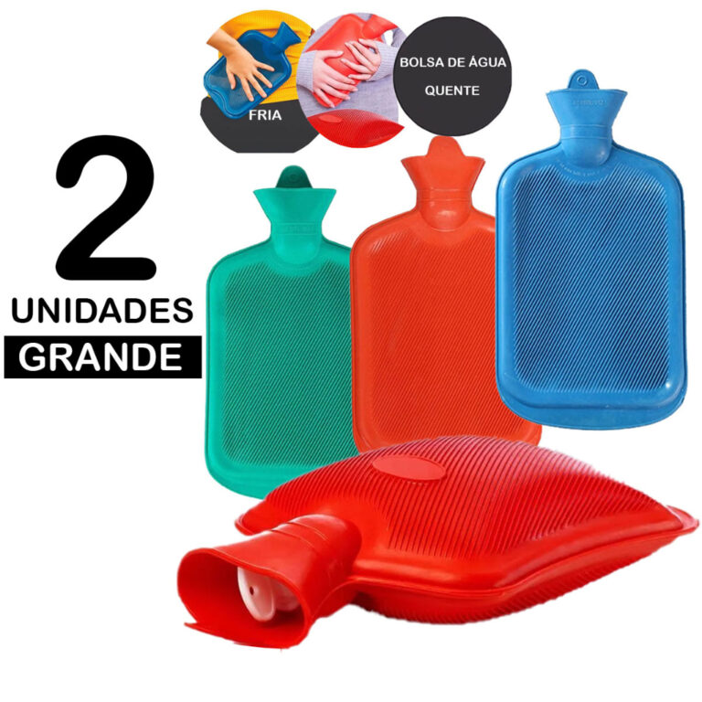 KIT2 Bolsa Grande Termica De Agua Quente Fria Comp