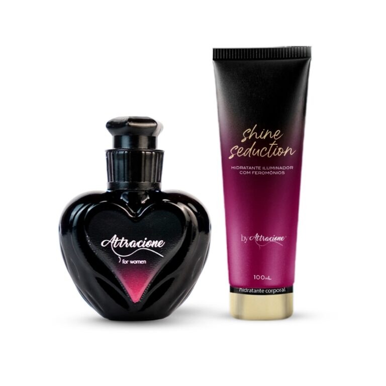 Kit Perfume Attracione + Hidratante Shine Seductio