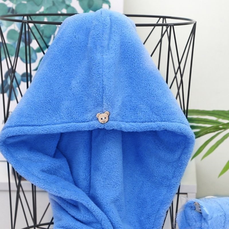 Toalha Mágica Feminina Com Uma Grande Capacidade De Absorção Da Agua