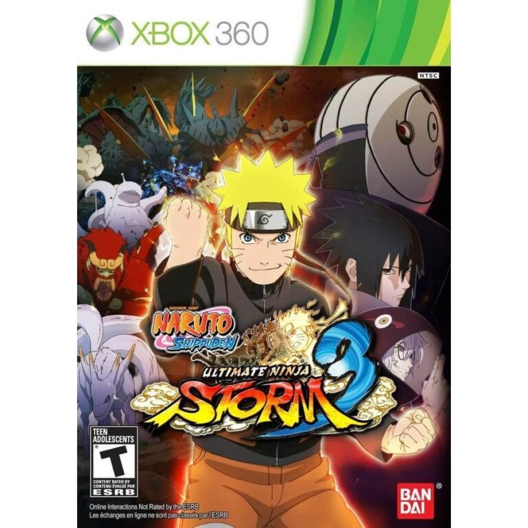 Naruto Shippuden Ultimate Ninja Storm 3 – Xb