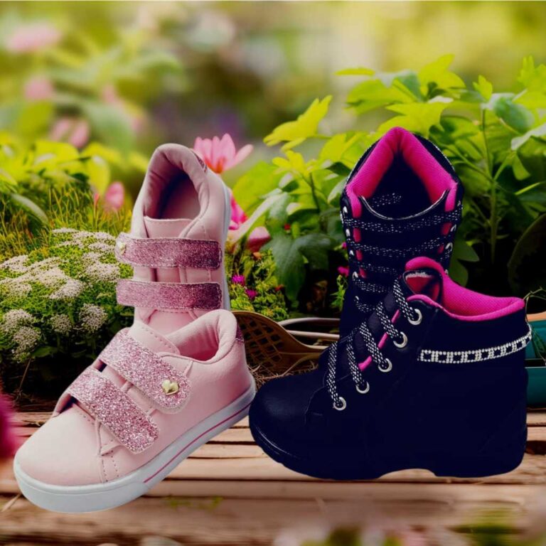 Combo 2 Pares Menina Tênis Bota Confortável Moda