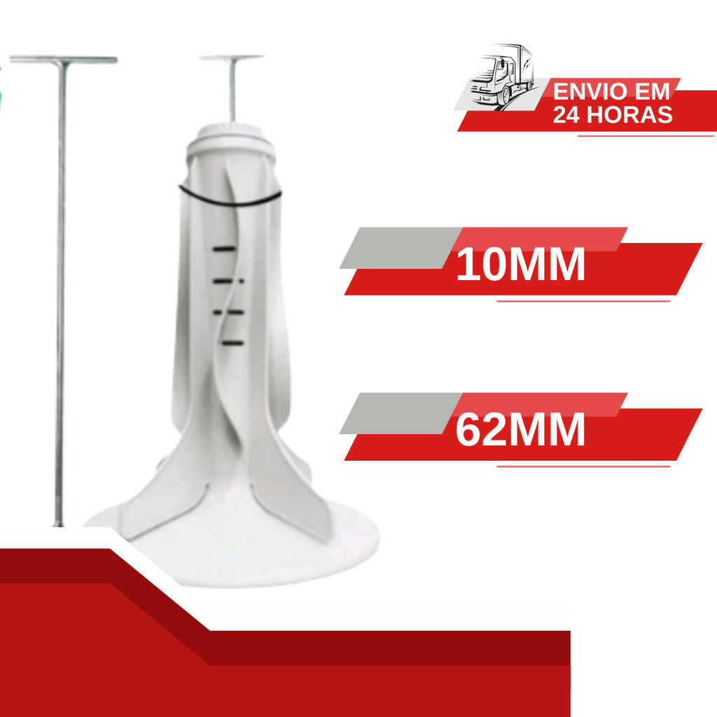 Chave T Longa 62cm Longa Acabamento Zincado Para Maquina de Lavar