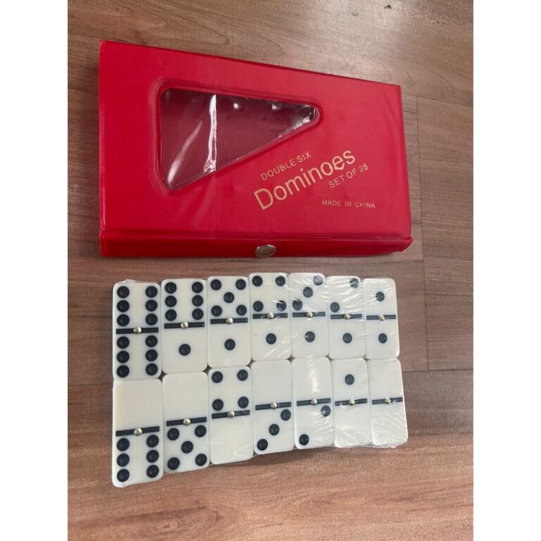 DOMINÓ 28 PEÇAS BRINQUEDOS COM ESTOJO