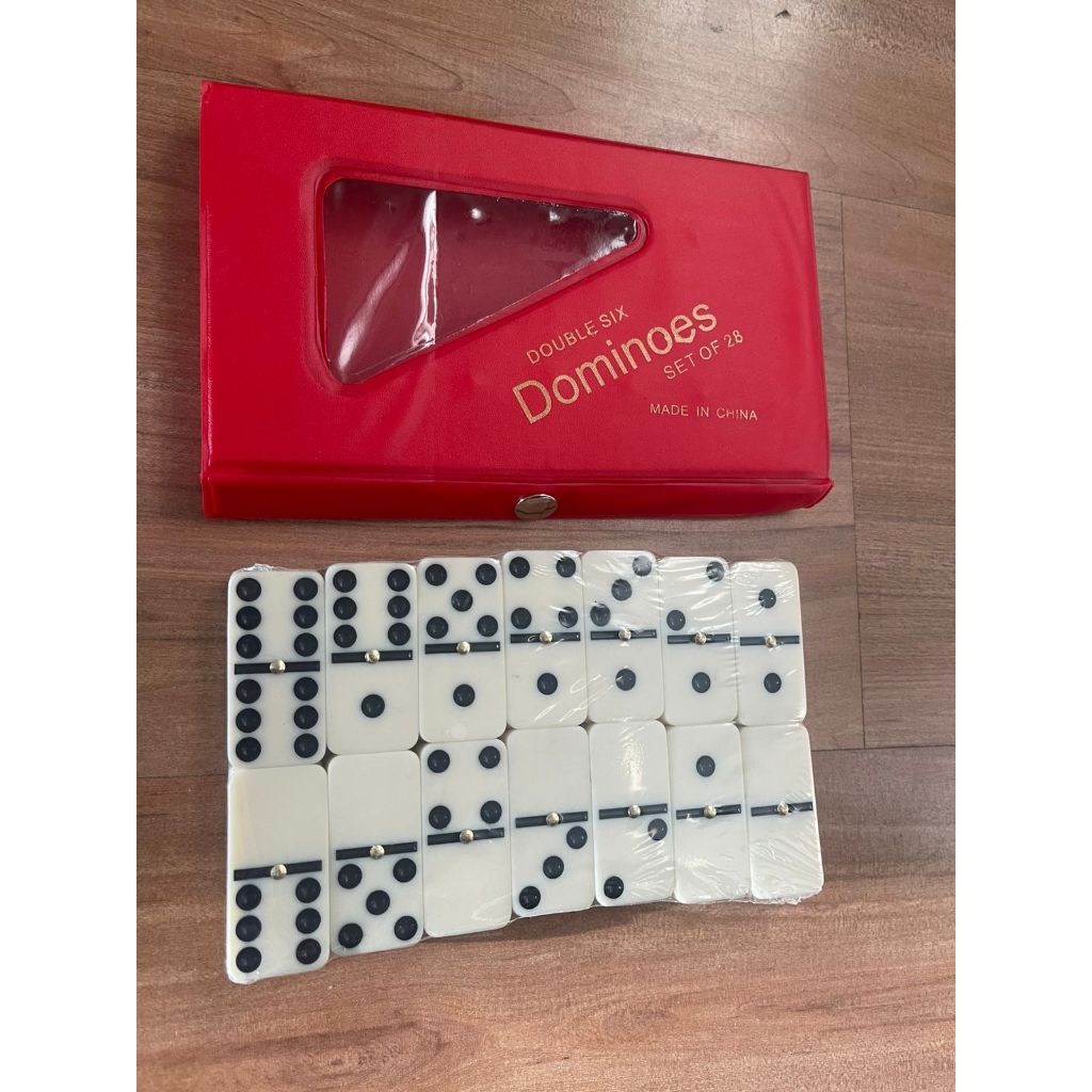 DOMINÓ 7MMM 28 PEÇAS BRINQUEDOS COM ESTOJO
